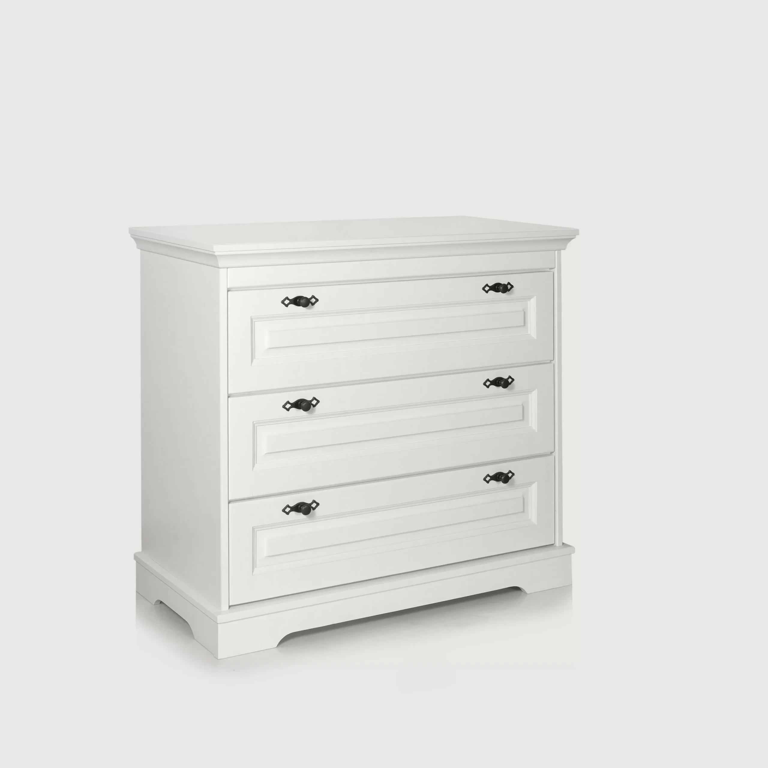 Kommode „Linnea“ mit 3 Schubladen, 100 cm, Massivholz
